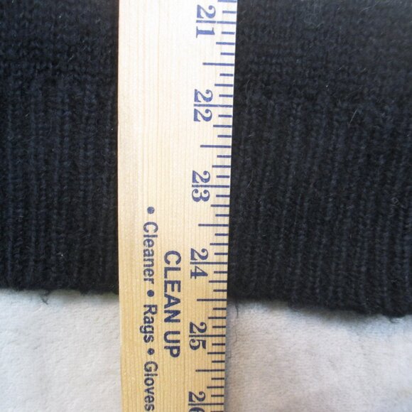 New J Crew Black Gold Stripe Crewneck Sweater Sequin Wool Mohair Blend Sweater M - Picture 9 of 9